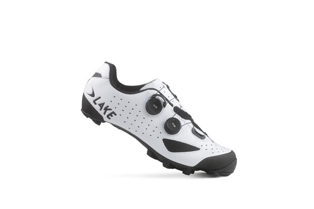 Lake MX238 Mountainbikeschoenen White/Black Microfiber