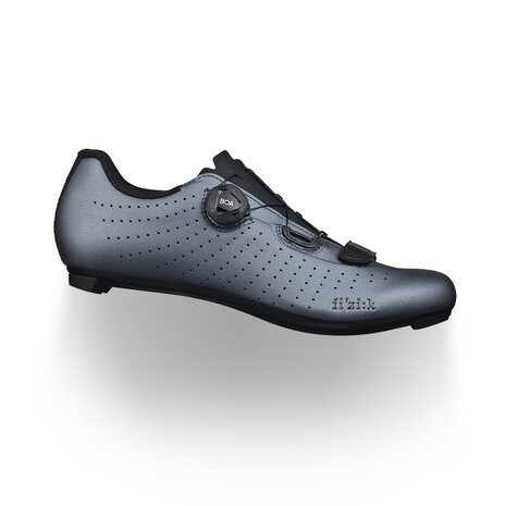 Fizik Tempo Overcurve R5 Wielrenschoenen Metallic Grijs/Zwart