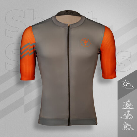 Yarn Cycling - Narrative Summer Jersey Orange